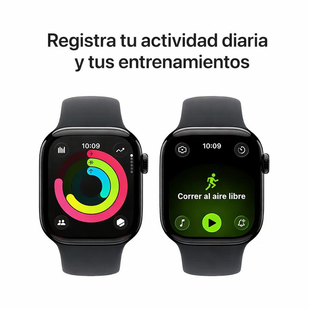 Apple Watch Series 11 (GPS) Caja de aluminio 42mm Negro con correa Sport 2025 Negro S/M - Bestmart