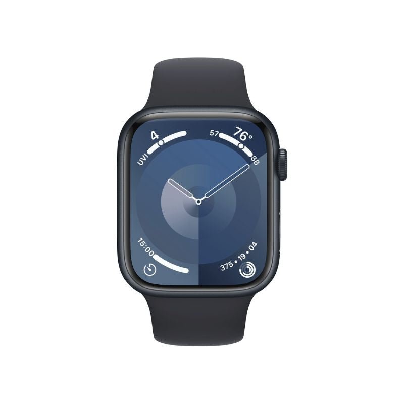 Apple Watch Series 9 (GPS) Caja Midnight aluminio 45mm con Correa Sport Midnight - M/L