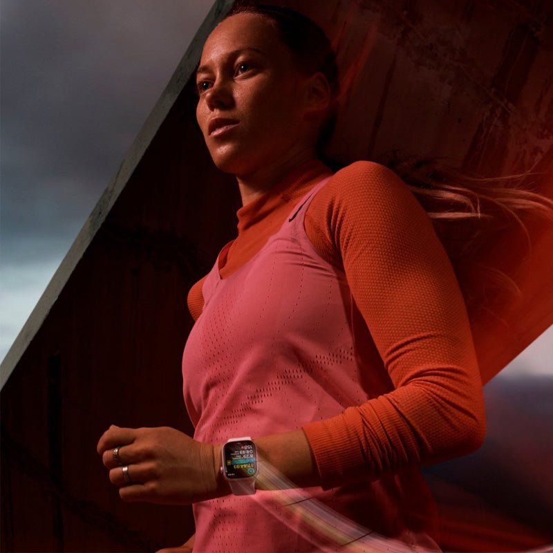 Apple Watch Series 9 (GPS) Caja Silver aluminio 41mm con correa Storm Blue Sport - S/M - Bestmart