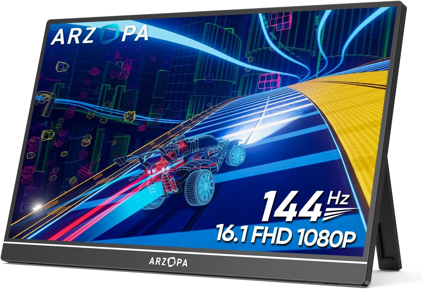 ARZOPA Monitor Portátil 16.1” 144Hz 1080P FHD - Negro - Bestmart
