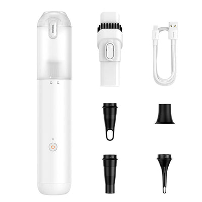 Aspiradora Inalámbrica para Autos Baseus A3 Lite - Blanco - Bestmart