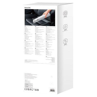Aspiradora Inalámbrica para Autos Baseus A3 Lite - Blanco - Bestmart