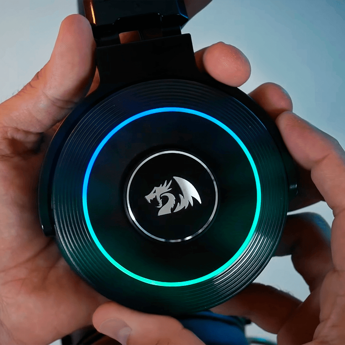 Audifono Gamer Redragon Lamia H320 RGB USB Negro con Soporte - Bestmart