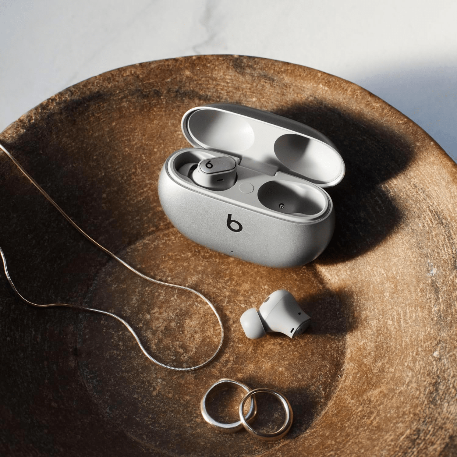 Audifono Inalambrico Beats Studio Buds Plus Silver - Bestmart