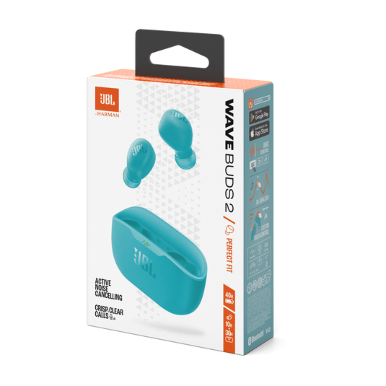 Audifono Inalambrico JBL Wave Buds 2 Azul - Bestmart
