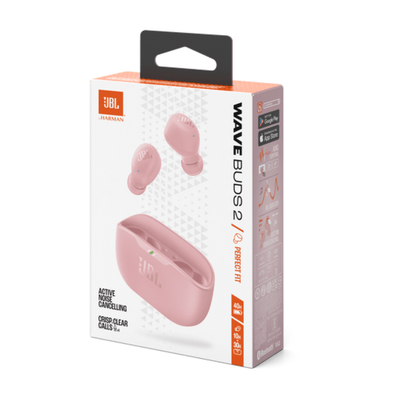 Audifono Inalambrico JBL Wave Buds 2 Rosado - Bestmart