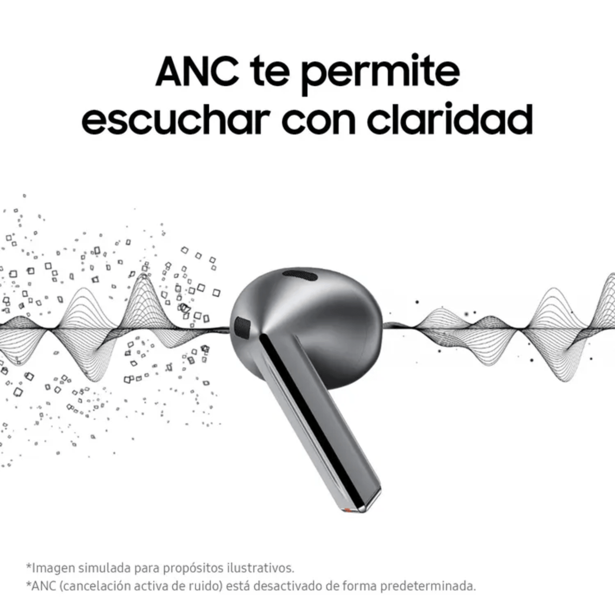 Audifono Inalambrico Samsung Galaxy Buds 3 Plateado - Bestmart