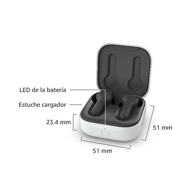 Audífonos Amazon Echo Buds True Wireless Earbuds - Negro - Bestmart