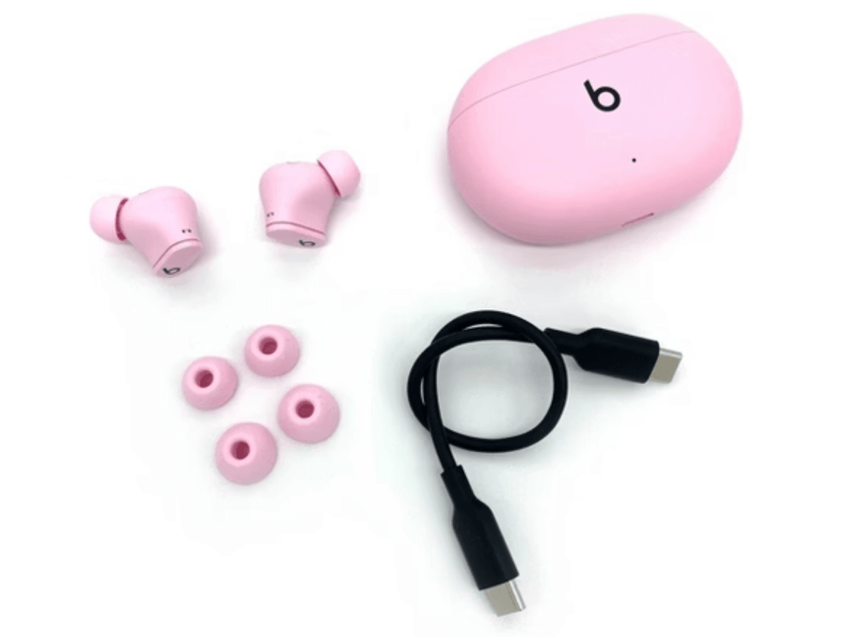 Audífonos Beats Studio Buds con cancelación de ruido - Rosado - Bestmart