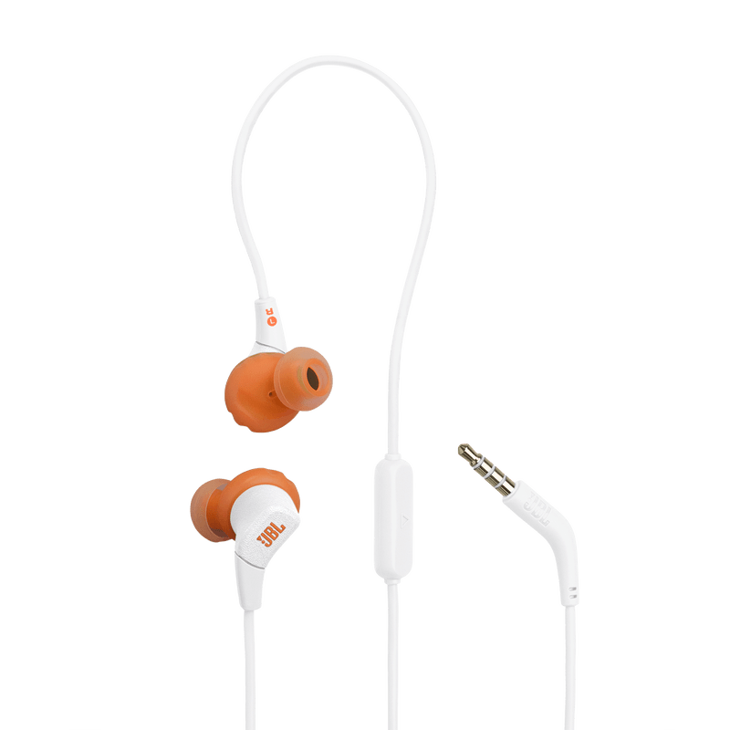 Audífonos Deportivos con Cable JBL Endurance Run 3 IP65 Blanco - Bestmart