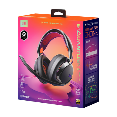 Audífonos Gamer Inalámbricos JBL Quantum 950 Bluetooth ANC Spatial Sound Negro - Bestmart
