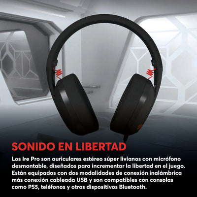 Audífonos Gamer Inalámbricos Redragon IRE H848 Bluetooth USB Type - C Stereo - Negro - Bestmart
