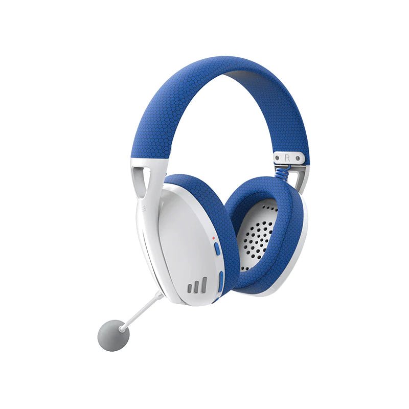 Audífonos Gamer Inalámbricos Redragon IRE H848B - Blanco/Azul - Bestmart