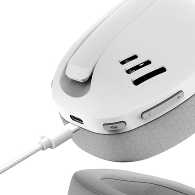 Audífonos Gamer Inalámbricos Redragon IRE H848G - Blanco/Gris - Bestmart