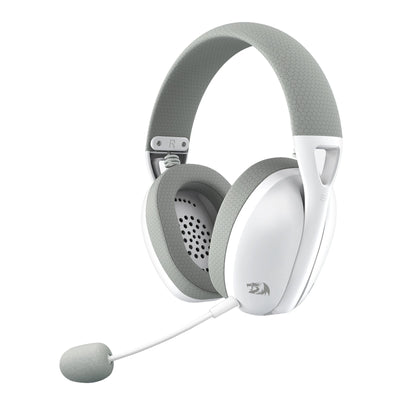 Audífonos Gamer Inalámbricos Redragon IRE H848G - Blanco/Gris - Bestmart