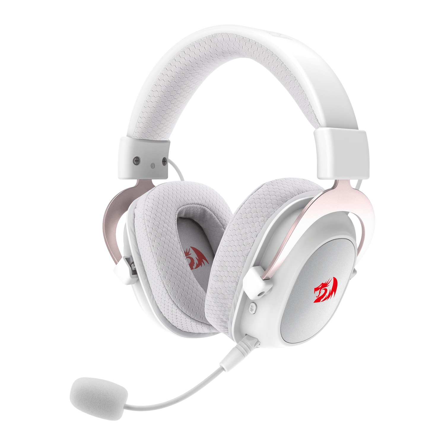 Audífonos gamer Inalámbricos Redragon Zeus H510 - PRO Blanco - Bestmart
