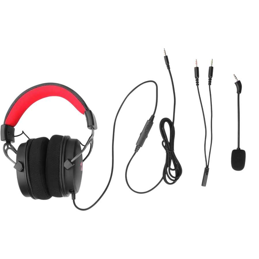 Audífonos Gamer Redragon Cragblade H541 con Micrófono Negro - Bestmart