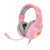 Audífonos Gamer Redragon HYLAS H260 RGB - Rosado - Bestmart
