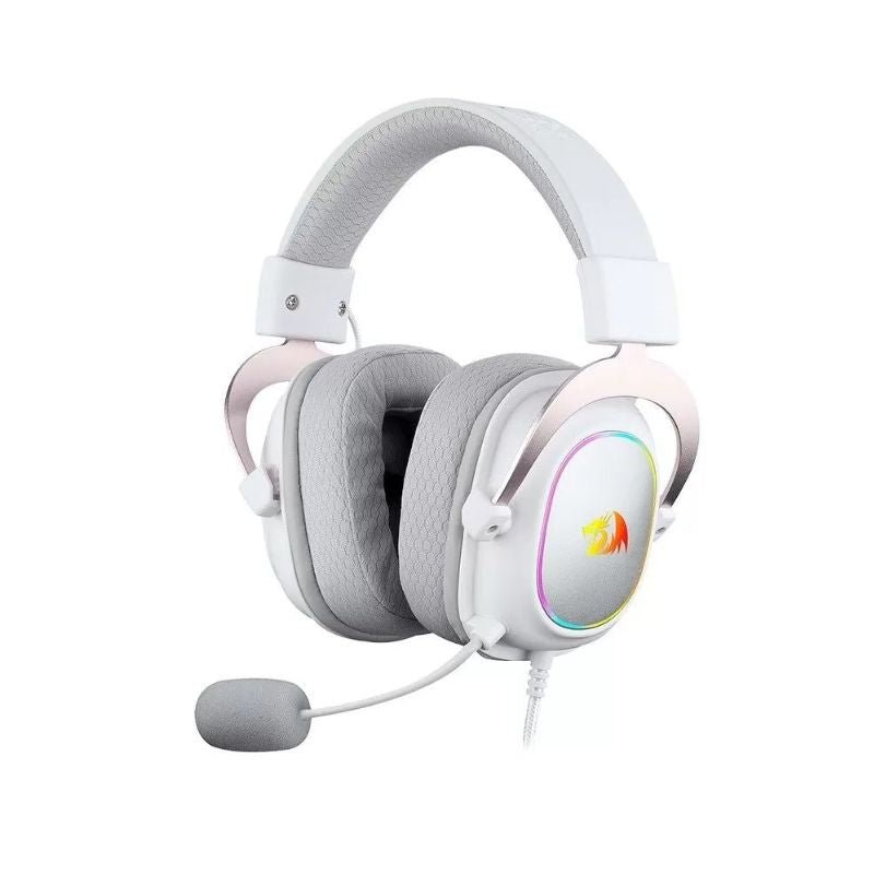 Audífonos Gamer Redragon Zeus X H510 RGB - Sonido 7.1 - Blanco - Bestmart