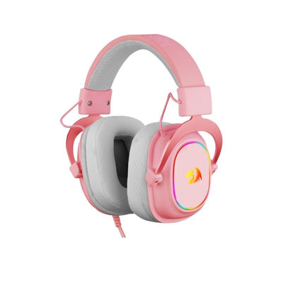 Audífonos Gamer Redragon Zeus X H510 RGB - Sonido 7.1 - Rosado - Bestmart