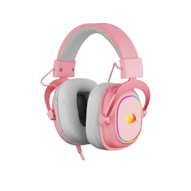 Audífonos Gamer Redragon Zeus X H510 RGB - Sonido 7.1 - Rosado - Bestmart