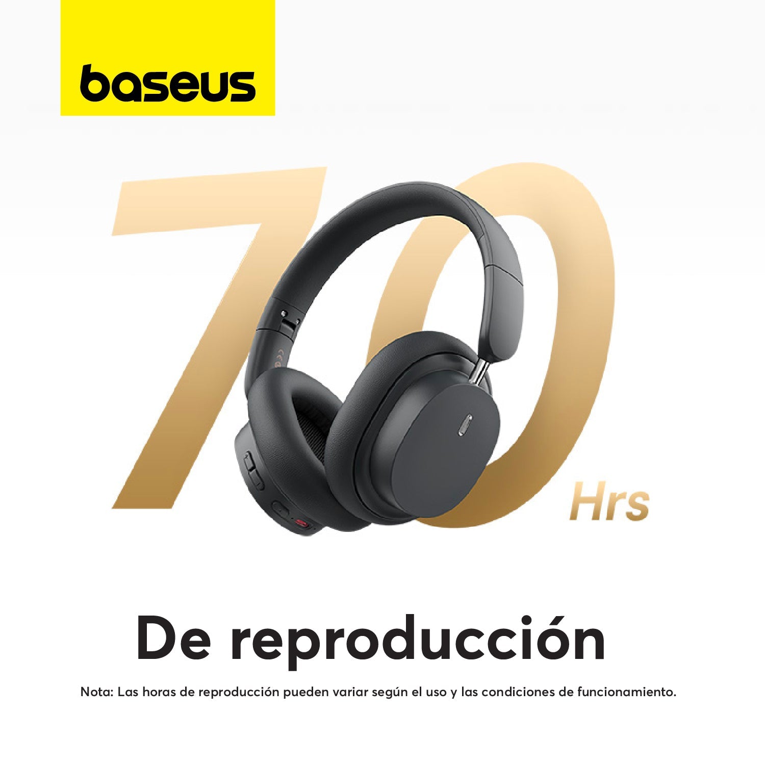 Audífonos Inalámbricos Baseus Bowie D05 - Gris - Bestmart