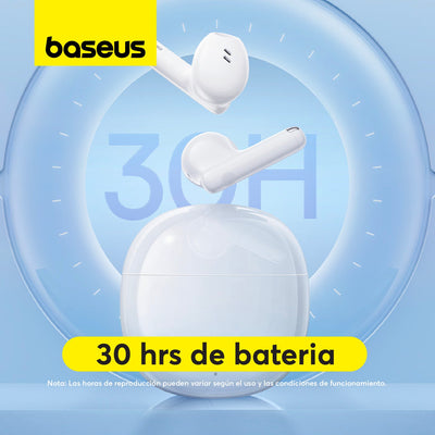 Audífonos Inalámbricos Baseus Bowie E13 Galaxy - Blanco - Bestmart