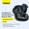 Audífonos Inalámbricos Baseus Bowie M2s TWS Hi - Fi Cancelación Activa de Ruido - Negro - Bestmart