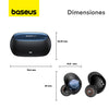 Audífonos inalámbricos Baseus Bowie MA20 Pro con Cancelación Activa de Ruido - Negro - Bestmart