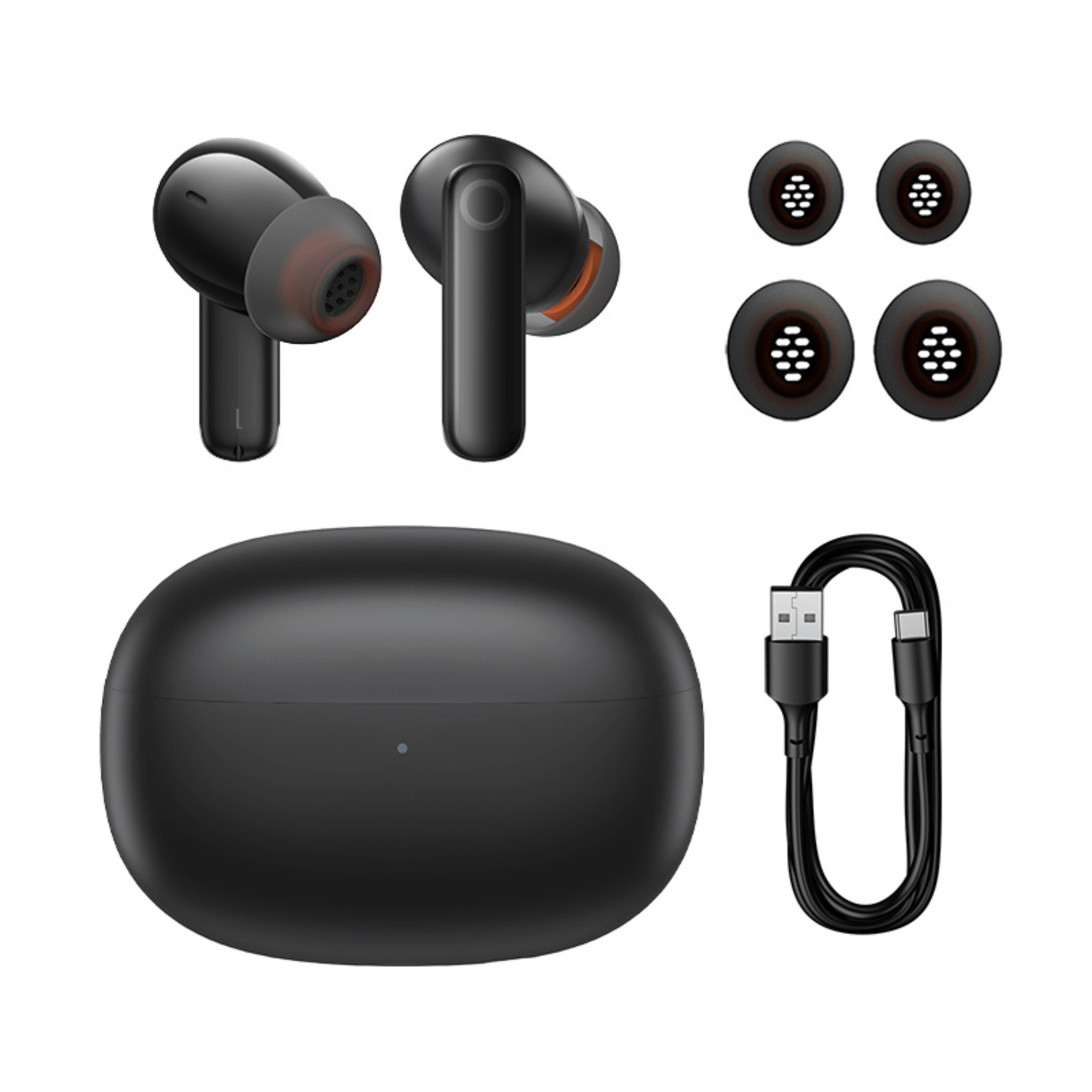 Audífonos Inalámbricos Baseus Bowie MZ10 - Cancelación de Ruido - Negro - Bestmart