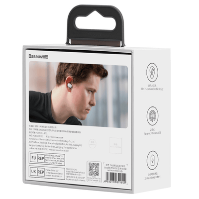 Audífonos Inalámbricos Baseus Encok True WM01 - Blanco - Bestmart
