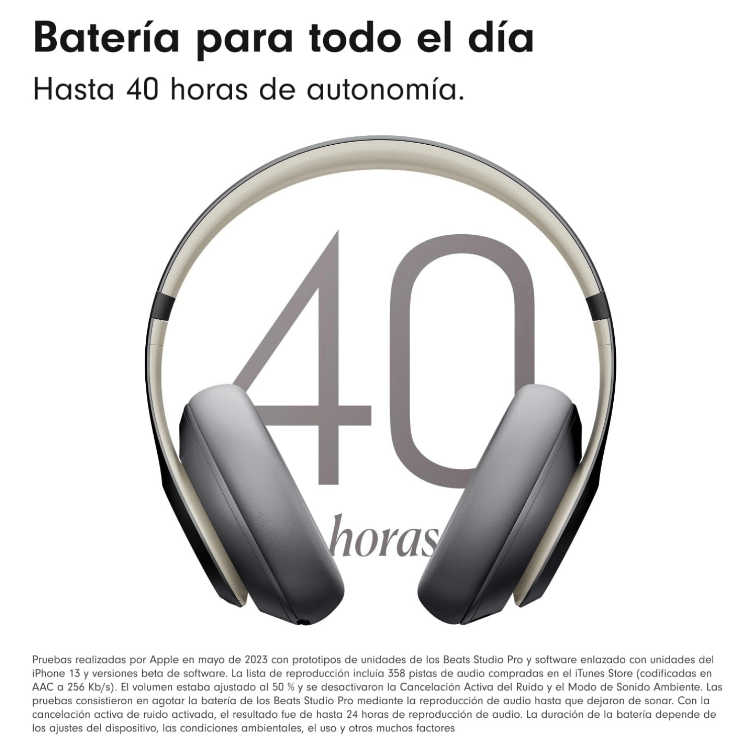 Audífonos inalámbricos Beats by Dr. Dre Studio Pro Sand Gray - Bestmart
