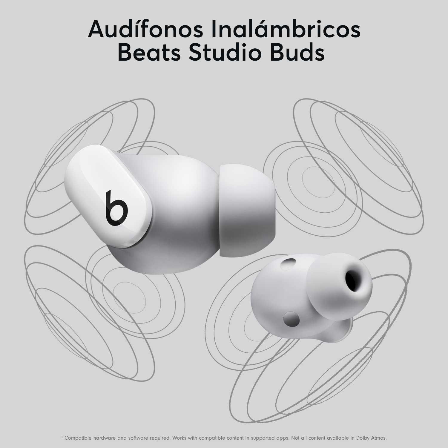 Audifonos Inalámbricos Beats Studio Buds — Blanco | ANC + Modo Transparencia - Bestmart