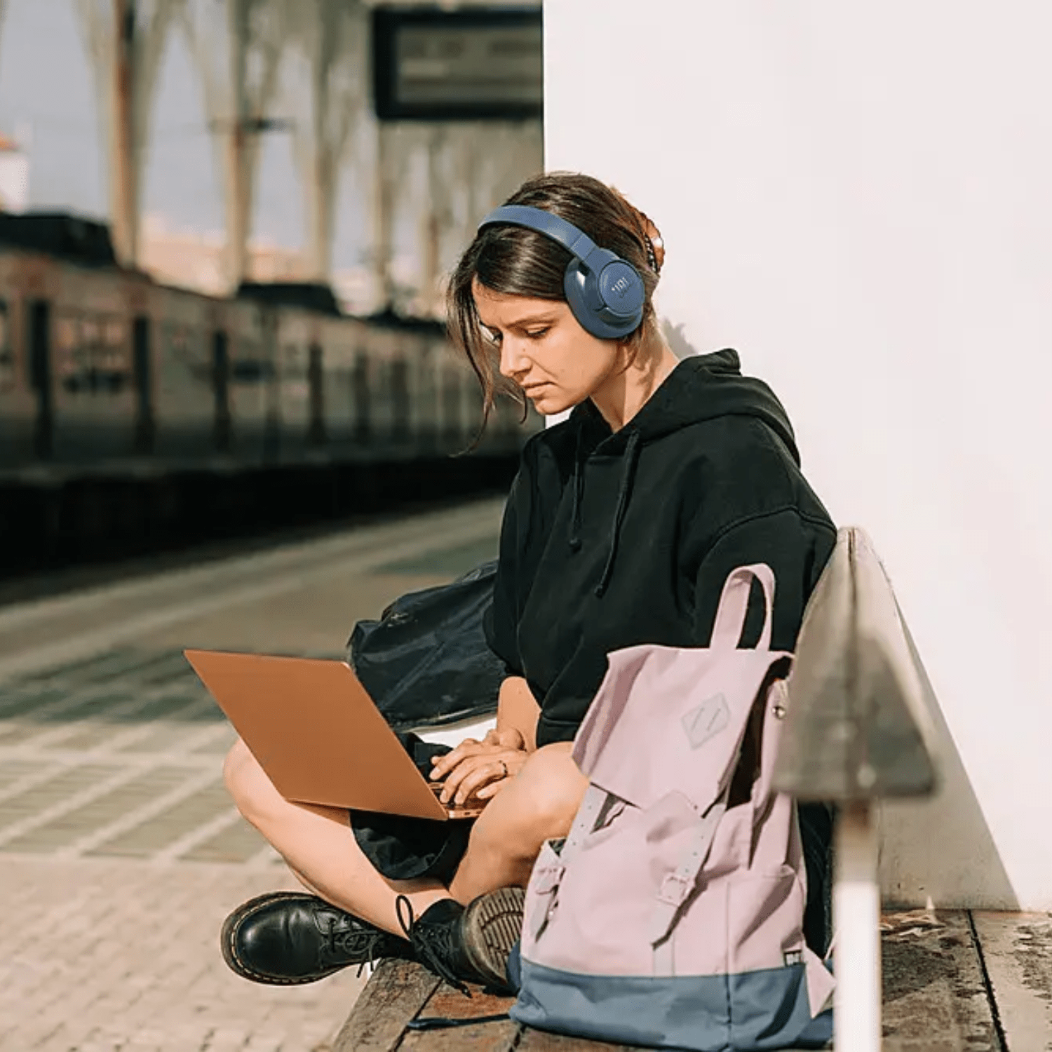 Audífonos inalámbricos JBL Tune 770NC Over - Ear Cancelación De Ruido Azul - Bestmart