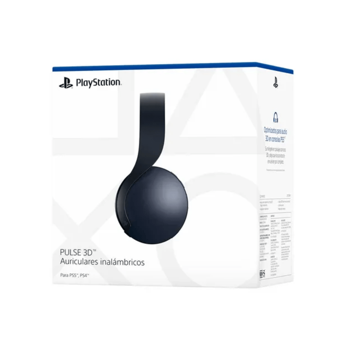 Audífonos Inalámbricos Pulse 3D para PS5 y PS4 - Negro - Bestmart