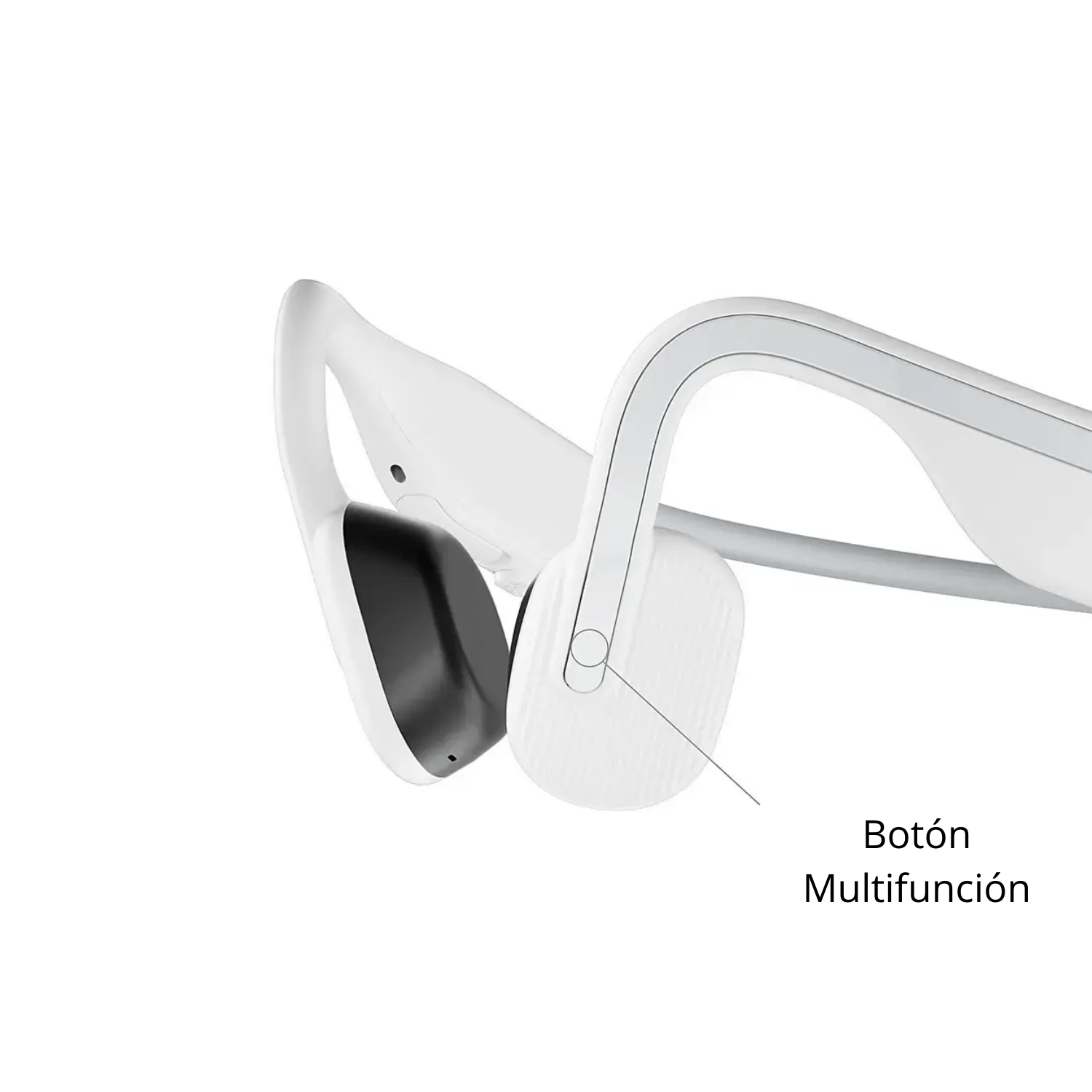 Audífonos inalámbricos Shokz OpenMove Alpine Bluetooth - Blanco - Bestmart