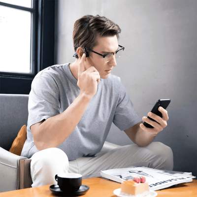 Audífonos inalámbricos Shokz OpenMove con Conduccion ósea - Gris - Bestmart