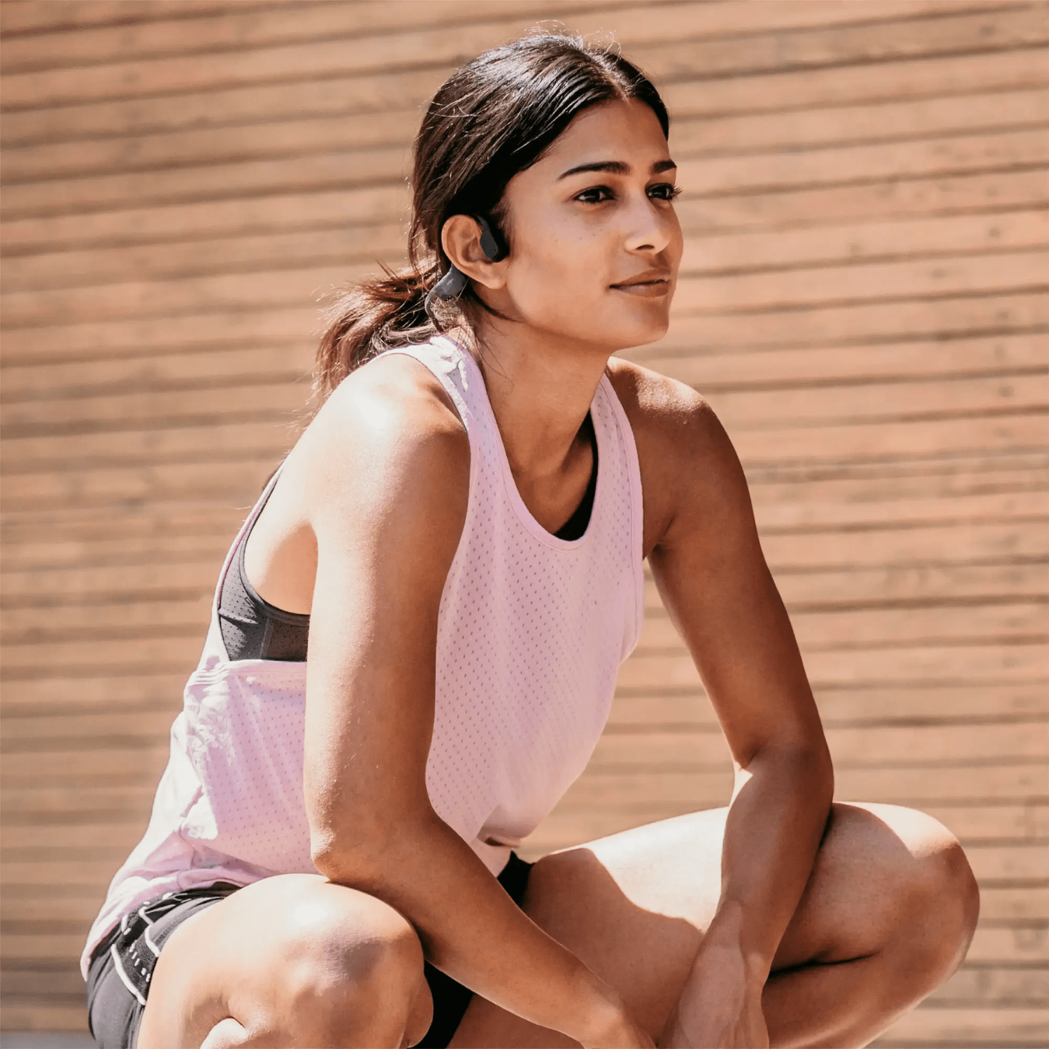 Audífonos inalámbricos Shokz OpenRun con Conducción ósea - Negro - Bestmart