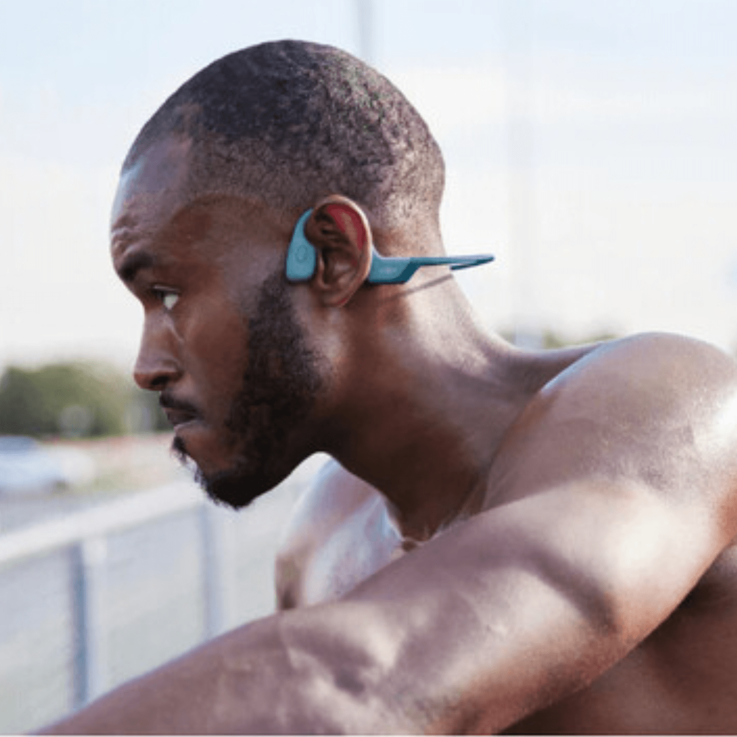 Audífonos inalámbricos Shokz OpenRun Pro con Conducción ósea - Azul - Bestmart