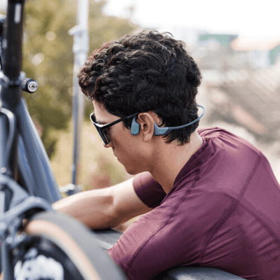 Audífonos inalámbricos Shokz OpenRun Pro con Conducción ósea - Azul - Bestmart