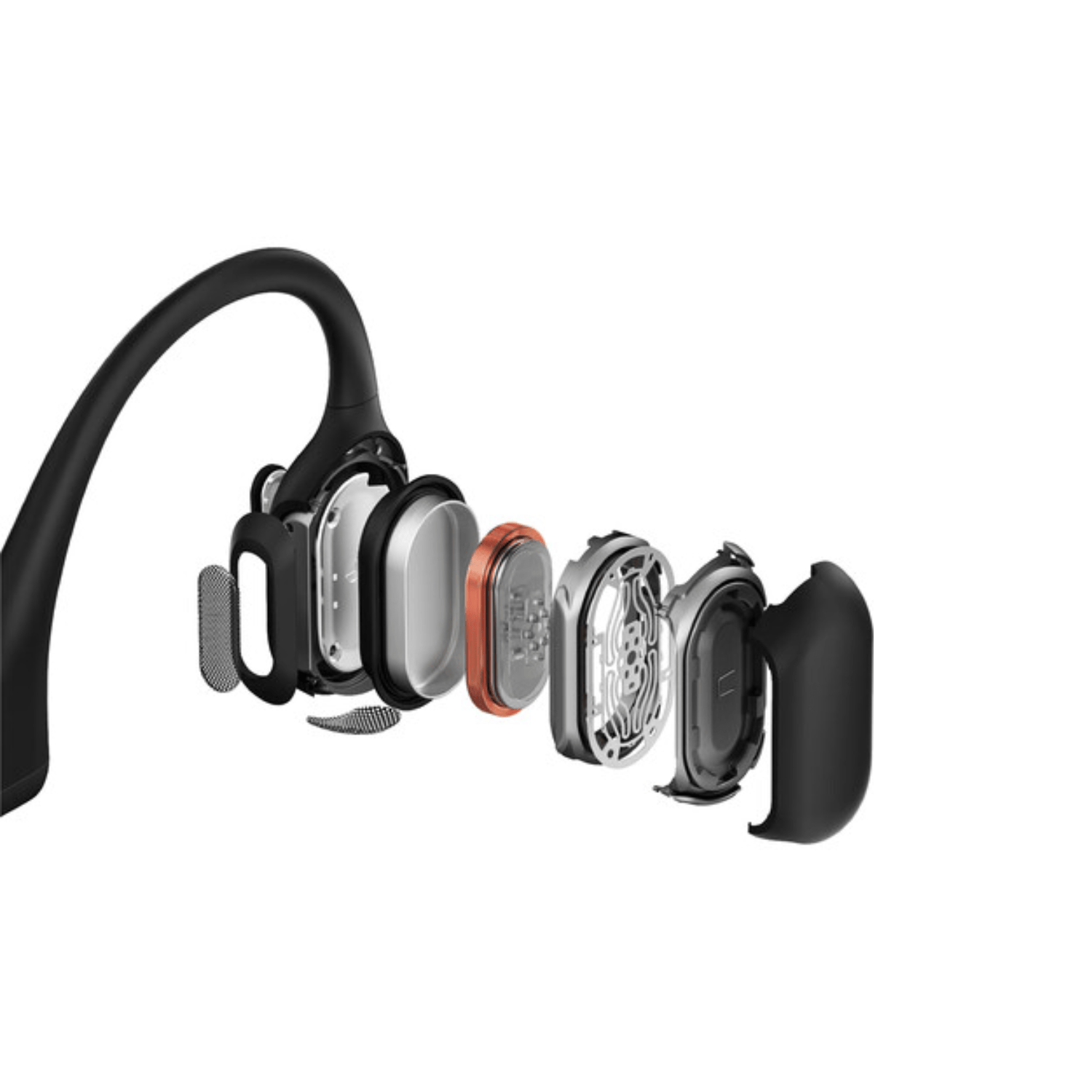 Audífonos inalámbricos Shokz OpenRun Pro con Conducción ósea - Negro - Bestmart