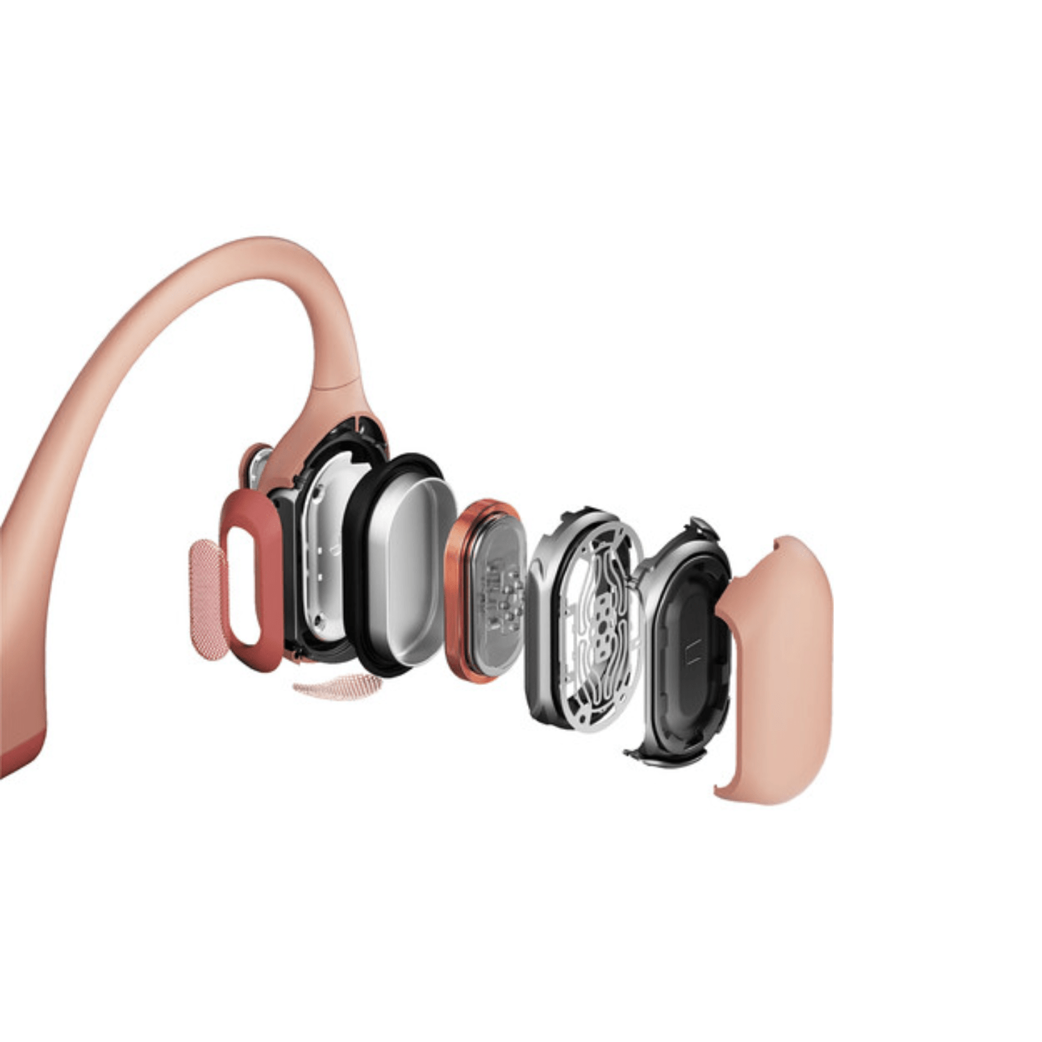 Audífonos inalámbricos Shokz OpenRun Pro con Conducción ósea - Rosado - Bestmart