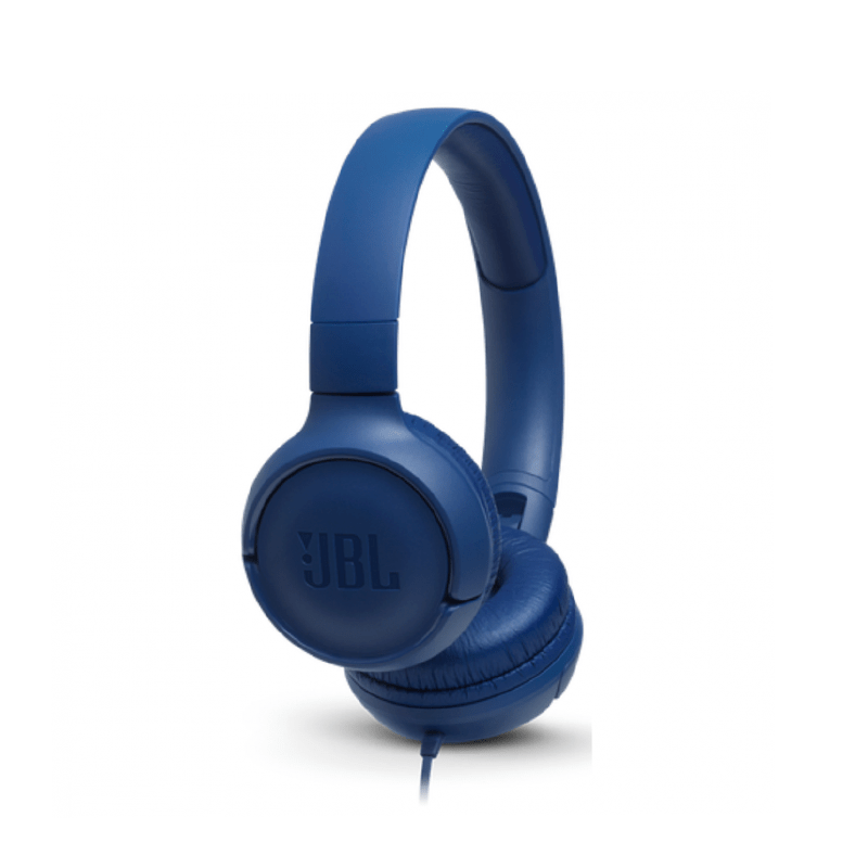 Audífonos JBL Tune 500 - Con Cable - Azul - Bestmart