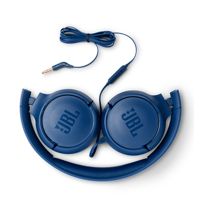 Audífonos JBL Tune 500 - Con Cable - Azul - Bestmart