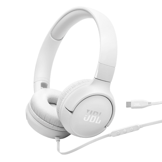Audífonos JBL Tune 520C USB-C Blanco