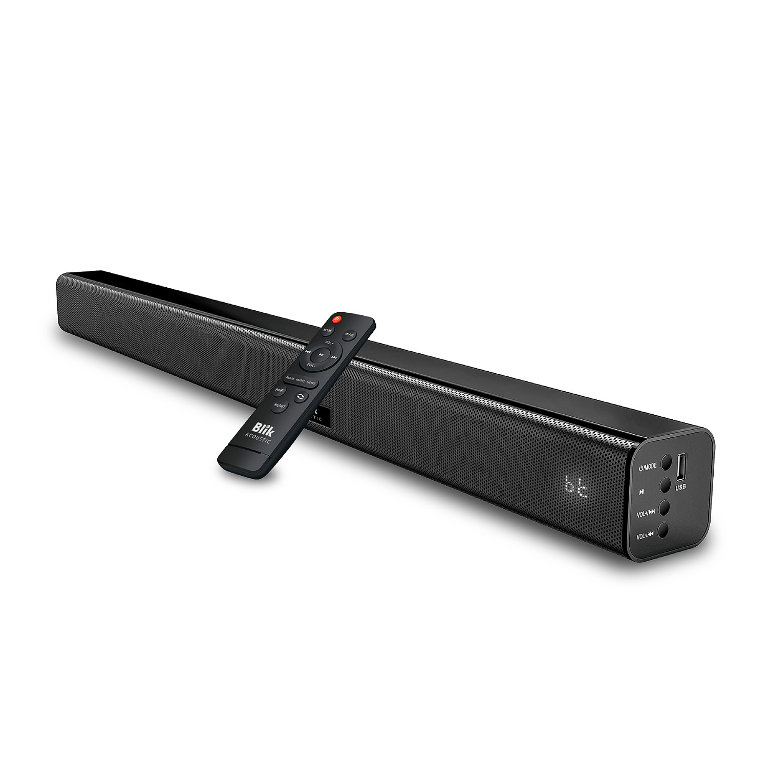 Barra de Sonido Bluetooth Blik Surreal 24 - Negro - Bestmart