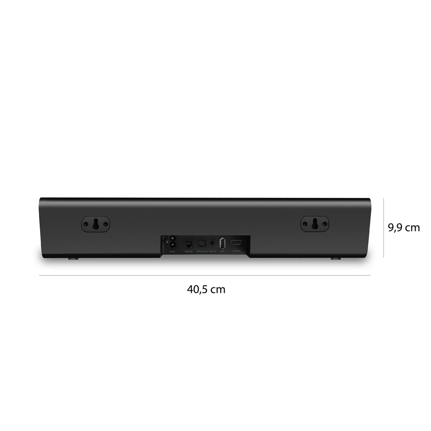 Barra de Sonido Bluetooth Blik Surreal 80 - Negro - Bestmart