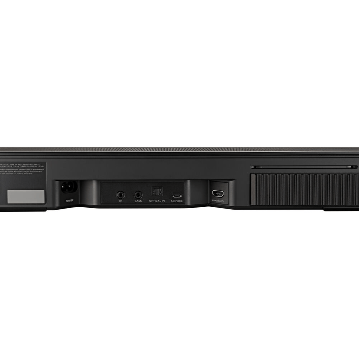 Barra de Sonido Bose Smart Soundbar 600 - Negro - Bestmart