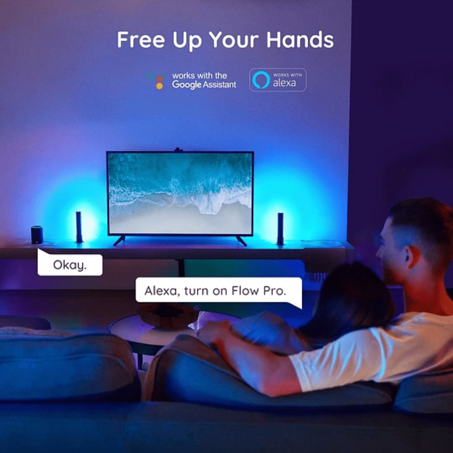 Barras de luz Govee WIFI para TV Flow Pro - Bestmart