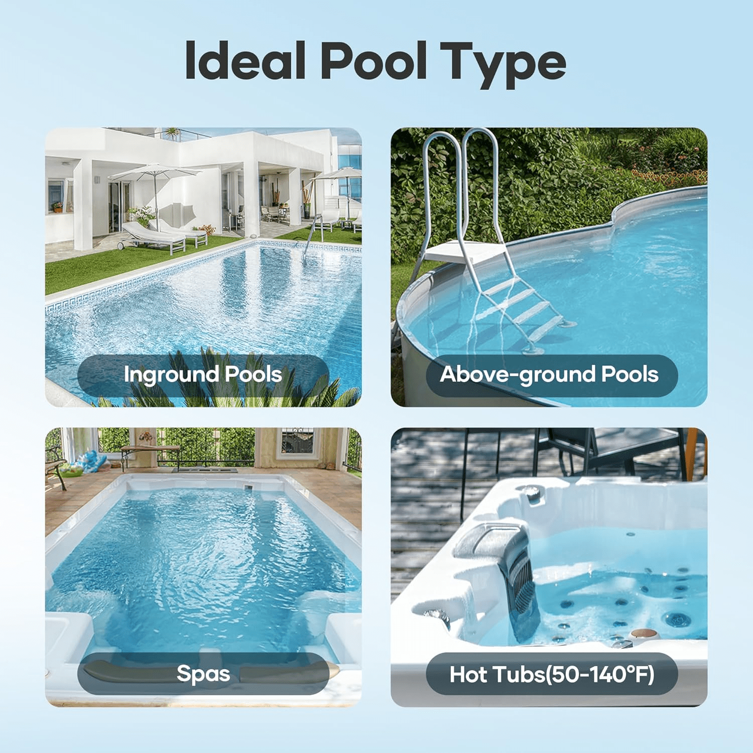 Barrefondo Aspirador Pisicina Limpia Fondo - Aiper Pilot X1 - Bestmart